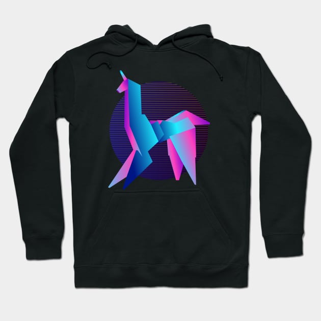 Unicorn / Blade Runner Hoodie by kyousaurus